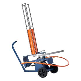 Clay Target Thrower, 75-80 Clays Pigeon Thrower, 55+ Yards Automatic Skeet and Trap Launcher on Wheels - with Adjustable Angle