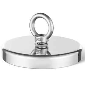 Magnet Fishing Kit, 1300 LBS/590 Kg Single-Sided Pulling Force Strong Magnet Fishing Kit