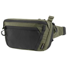 Waterproof Nylon Pistol Waist Bag (Color: Range green)